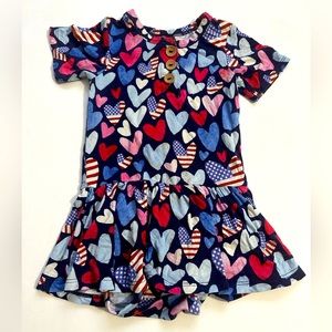 Liberty Posh Peanut twirl bodysuit size 18-24 months